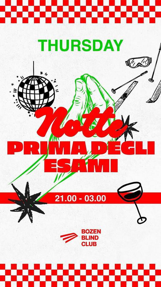 Bozen Blind Club | NOTTE PRIMA DEGLI ESAMI