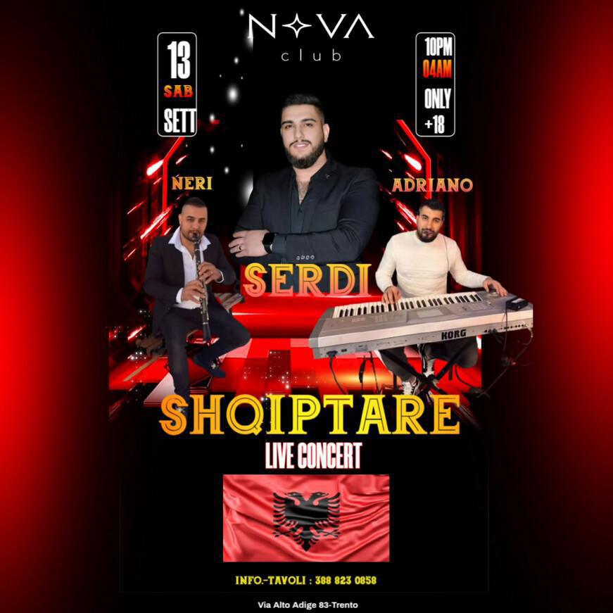 Nova Club | SERDI - SHQIPTARE live in concert