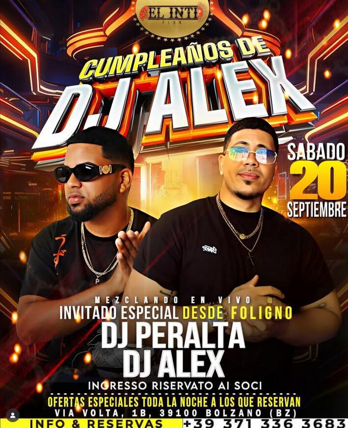 EL INTI CLUB | 🎂🔥 CUMPLEAÑOS DE DJ ALEX 🔥🎂