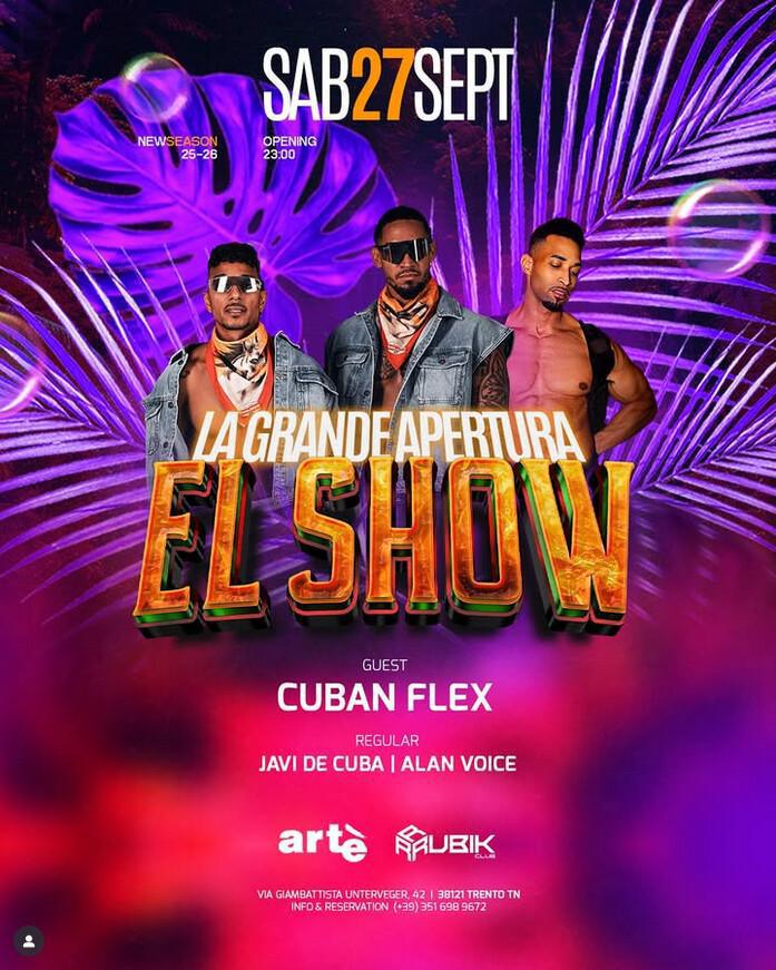 Discoteca Artè | EL SHOW - LA GRANDE FESTA DI APERTURA