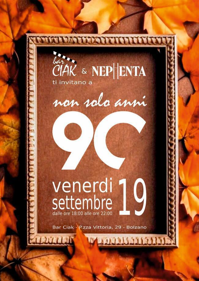 Bar Ciak | non solo anni 90