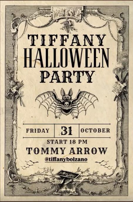 Tiffany lunch & cocktail bar | HALLOWEEN PARTY