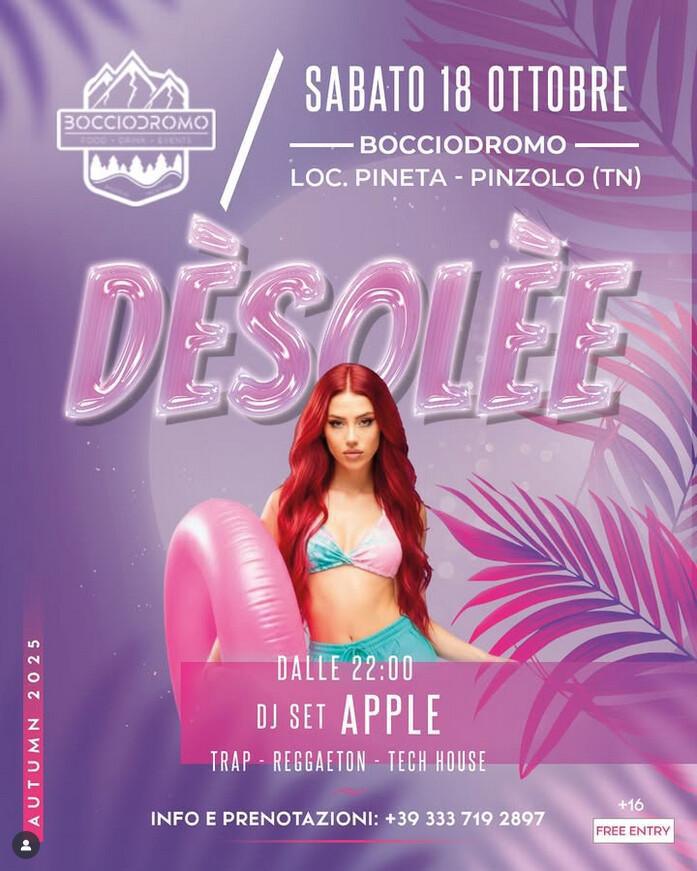 Bar Bocciodromo | DÈSOLÈE 