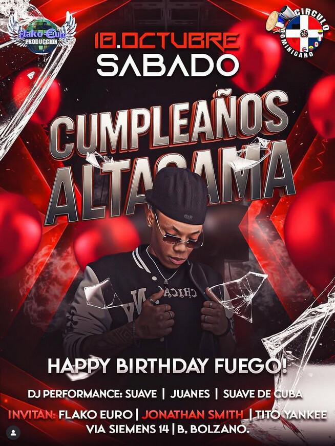 Círculo Dominicano | CUMPLEANOS ALTAGAMA