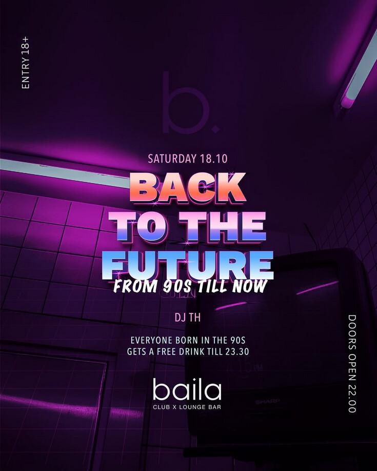 Baila Club | BACK TO THE FUTURE