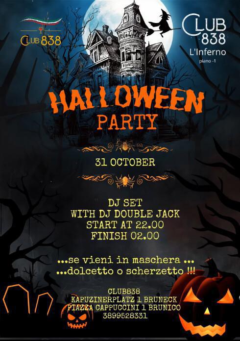 Club838 | HALLOWEEN PARTY