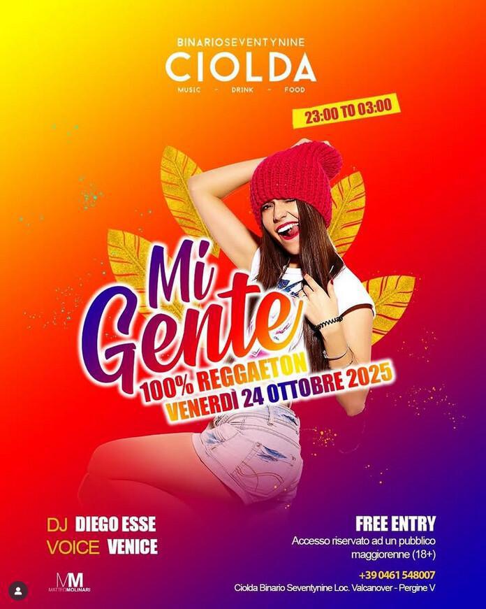 Binario Seventynine Ciolda | Mi Gente 100% REGGAETON