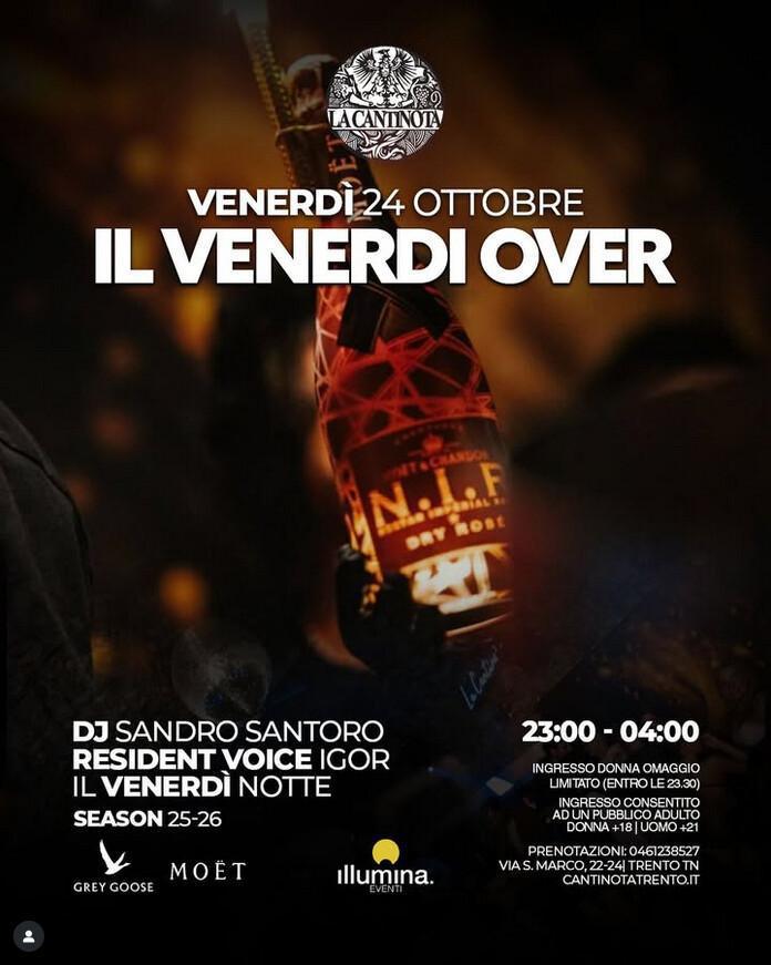 La Cantinota DOPO CENA | FRIDAY OVER