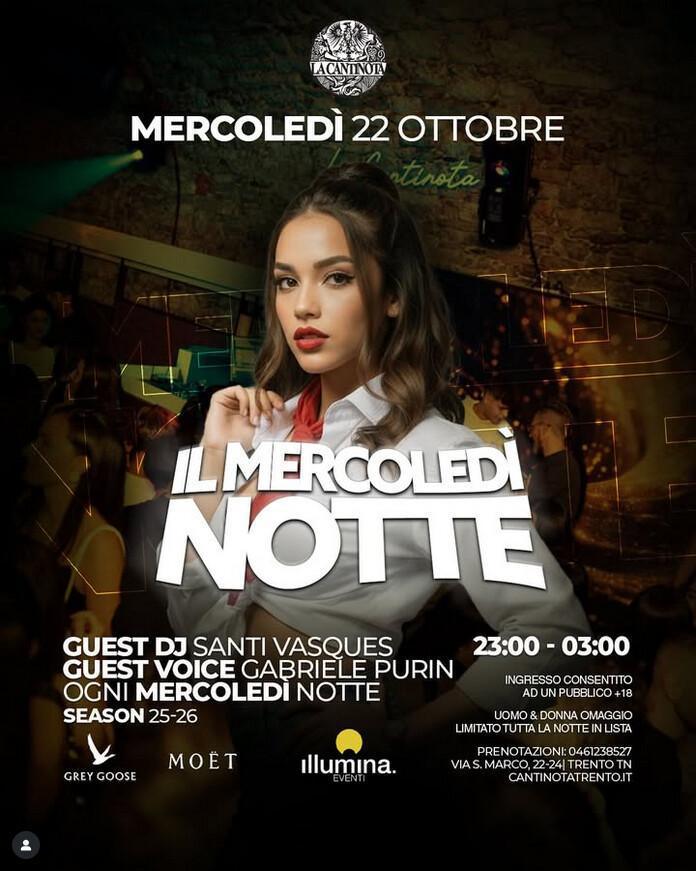 La Cantinota DOPO CENA | IL MERCOLEDÌ NOTTE