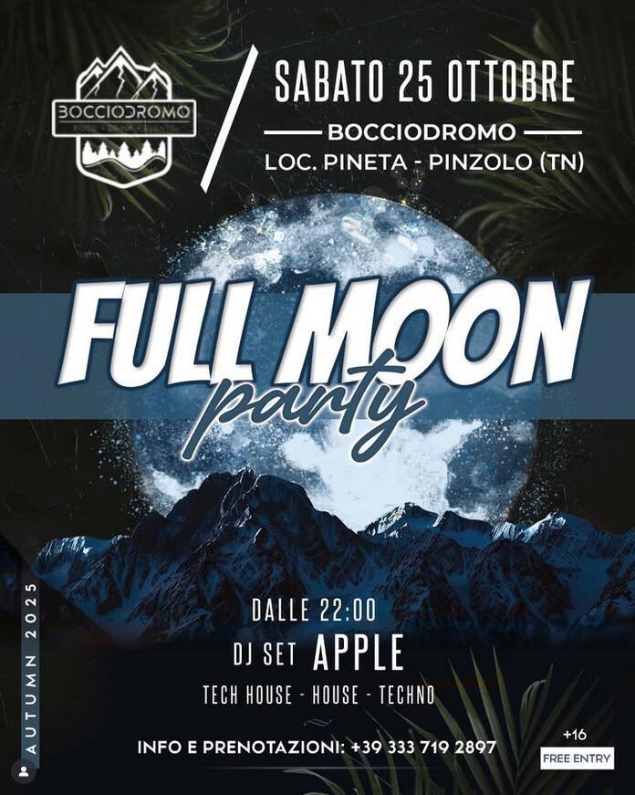 Bar Bocciodromo | FULL MOON PARTY