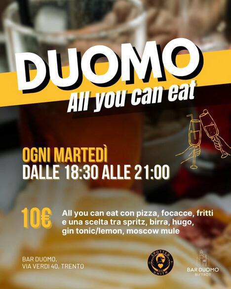 Bar Duomo Bistrot | ALL YOU CAN EAT
