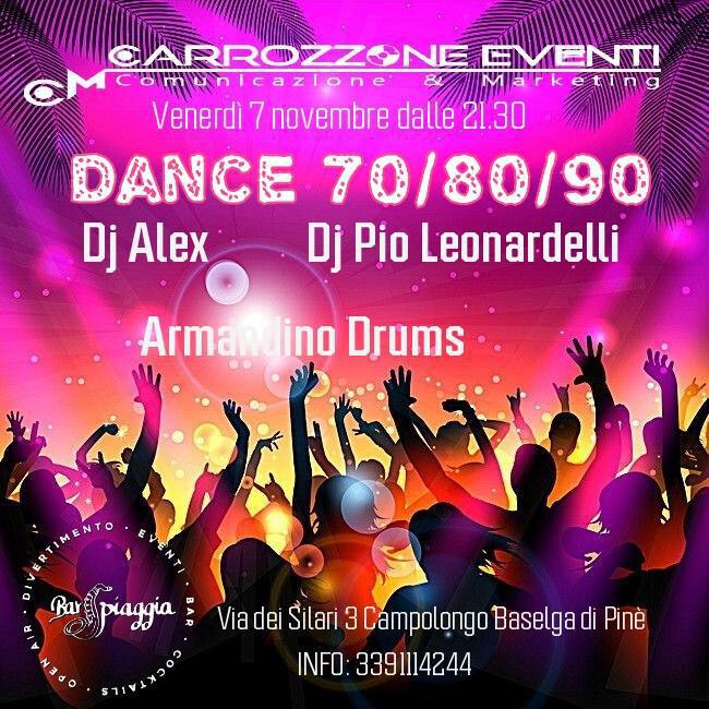 Bar alla Spiaggia | Dance 70/80/90