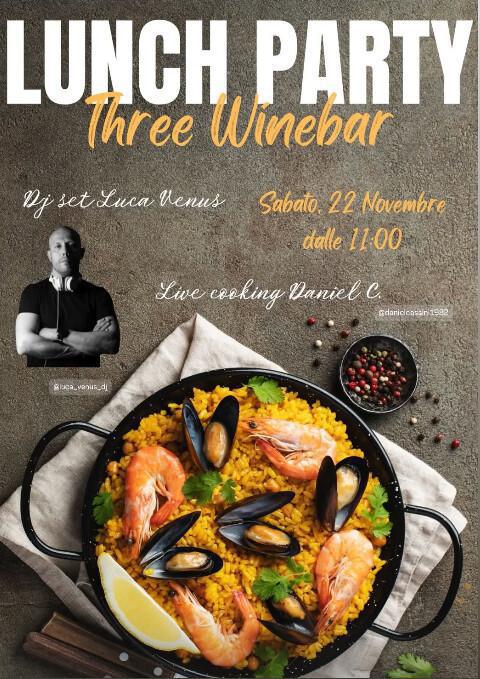 Three Winebar | LUNCH PARTY