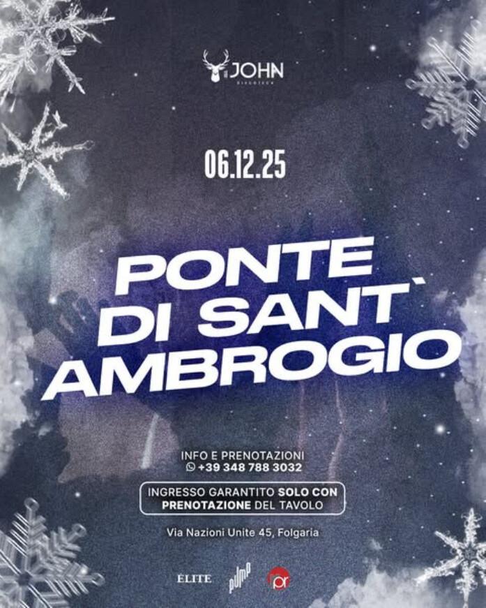 il JOHN |
PONTE DI SANT’AMBROGIO ☃️ il JOHN |
PONTE DI SANT’AMBROGIO ☃️
