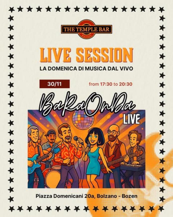 The Temple Bar | LIVE SESSION: BARAONDA