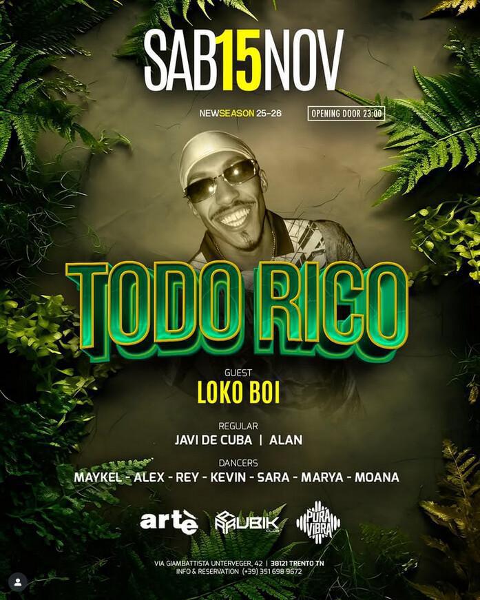 Discoteca Artè | 🍑🌴TODO RICO🌴🍑