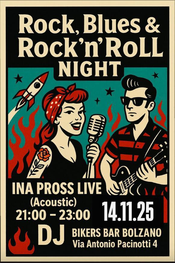 Biker's Bar | 🎟 ROCK, BLUES & ROCK’N’ROLL NIGHT