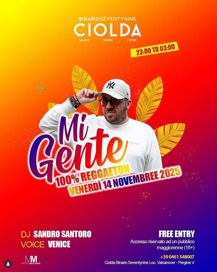 Binario Seventynine Ciolda | Mi Gente 100% REGGAETON