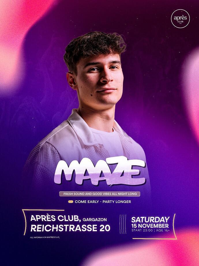 Apres Club | MAAZE