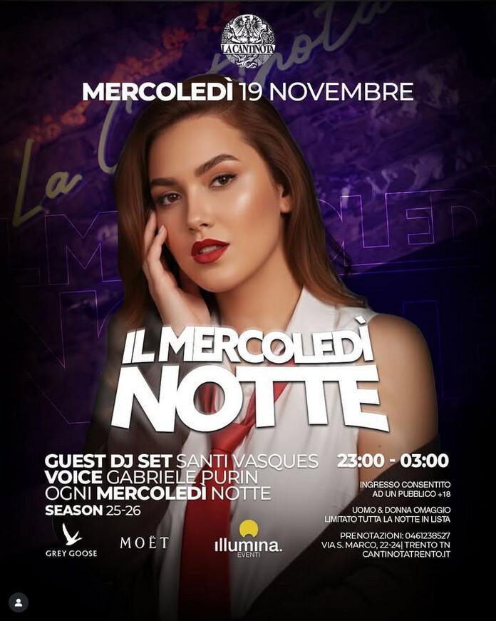 La Cantinota DOPO CENA | IL MERCOLEDÌ NOTTE