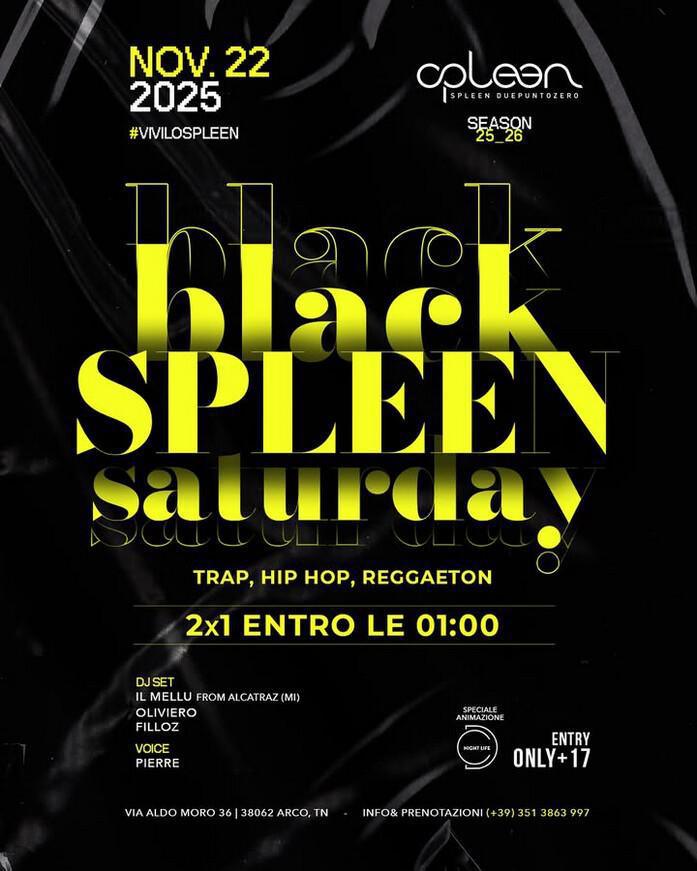 Spleen 2.0 | BLACK SATURDAY 2.0 🖤