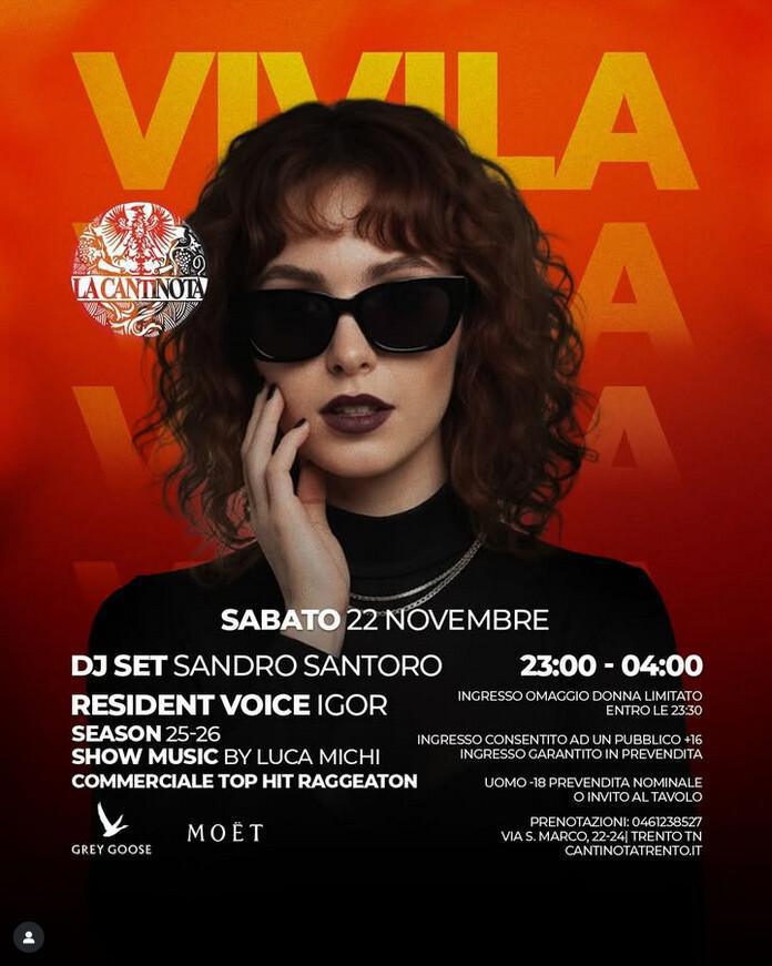 La Cantinota DOPO CENA | VIVILA