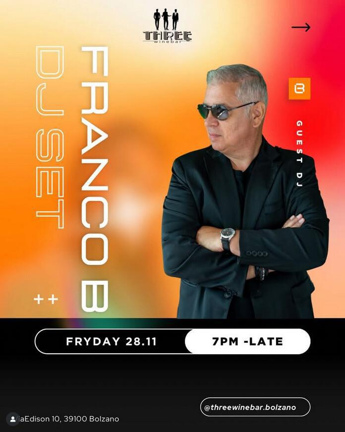 Three Winebar | DJ SET FRANCO B.