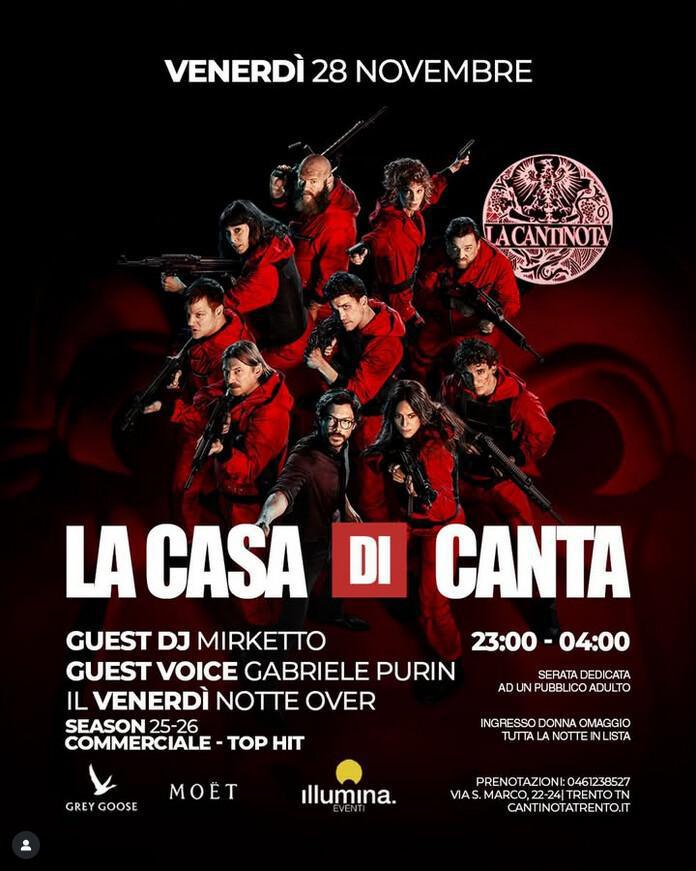 La Cantinota DOPO CENA | LA CASA DI CANTA 👀