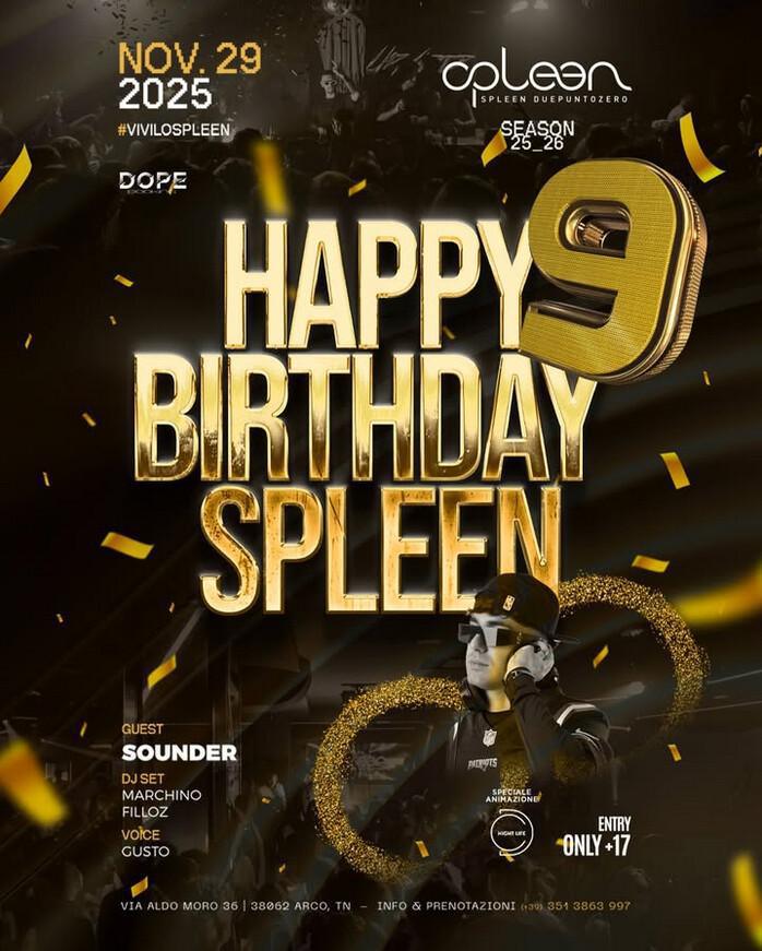 Spleen 2.0 | HAPPY BIRTHDAY SPLEEN! π₯ β 9 YEARS Spleen 2.0 | HAPPY BIRTHDAY SPLEEN! π₯ β 9 YEARS