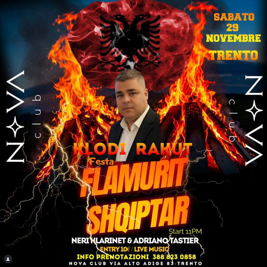 Nova Club | KLODI RAKUT Festa FLAMURIT SHQIPTAR