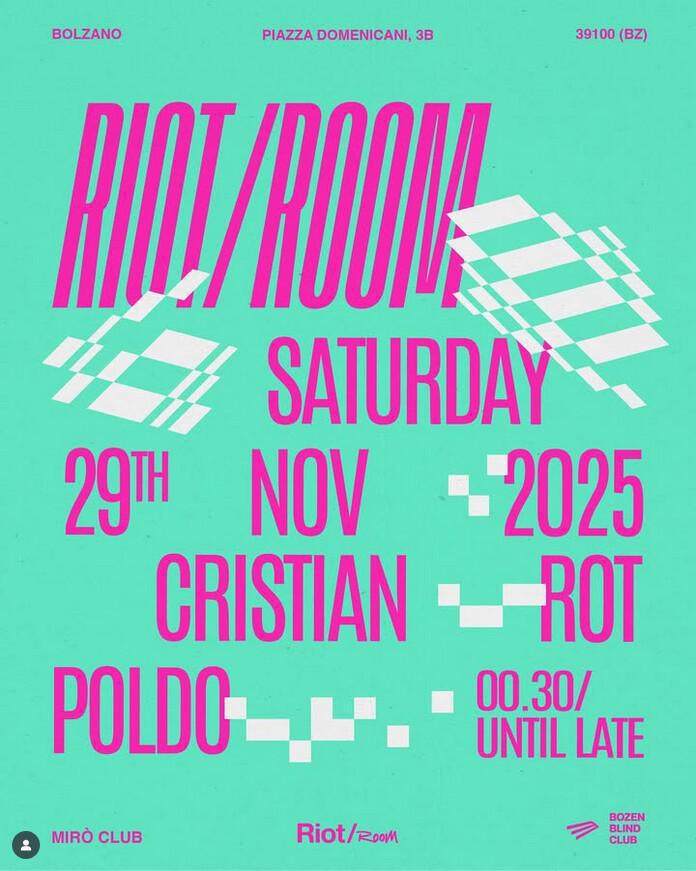 Miró Club | Riot/room - SATURDAY