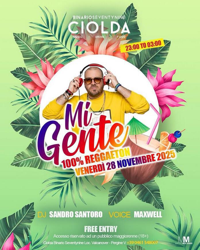 Binario Seventynine Ciolda | Mi Gente 100% REGGAETON