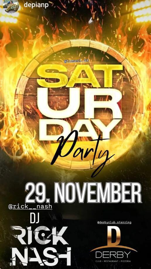 Derby Club | SATURDAY PARTY