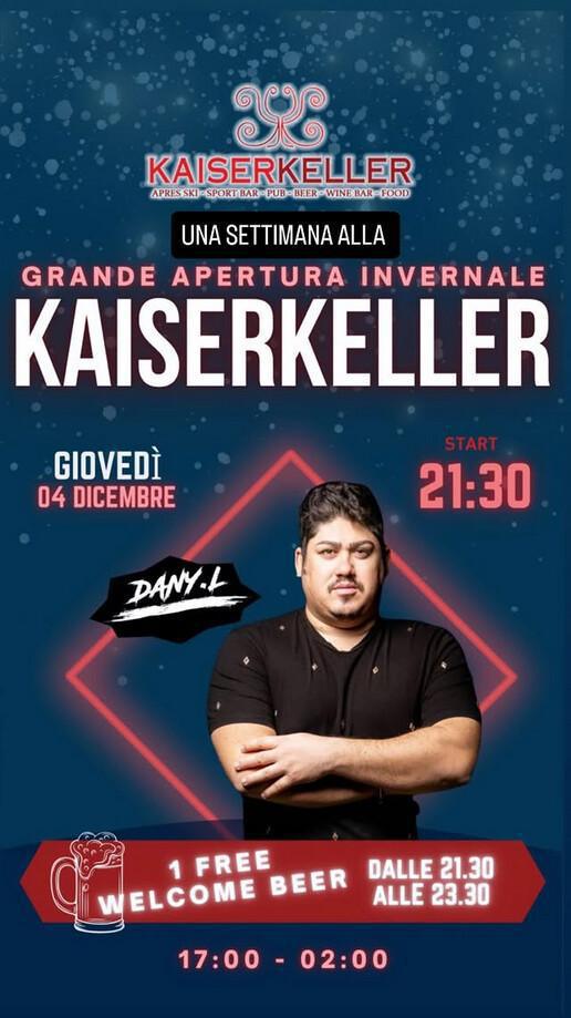 Kaiserkeller Pub | GRANDE APERTURA INVERNALE