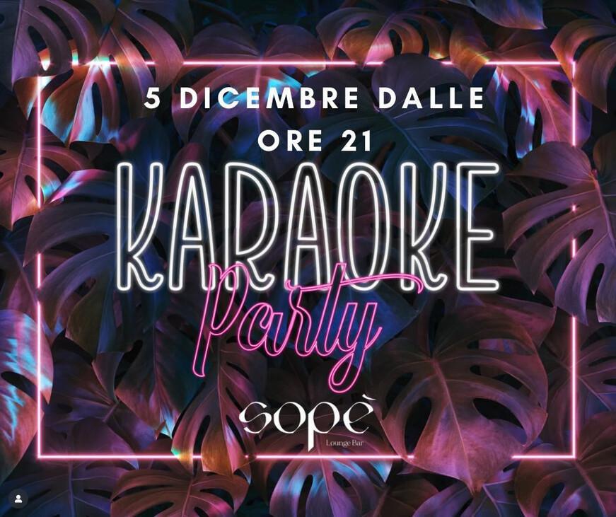 Sopè Lounge Bar | KARAOKE PARTY Sopè Lounge Bar | KARAOKE PARTY