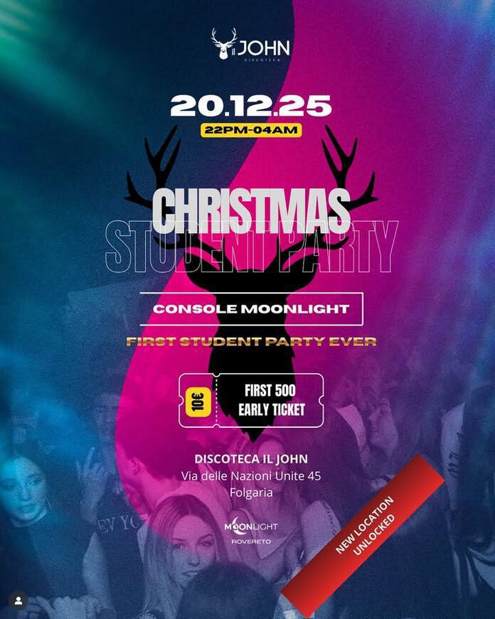 il JOHN |
CHRISTMAS STUDENT PARTY il JOHN |
CHRISTMAS STUDENT PARTY