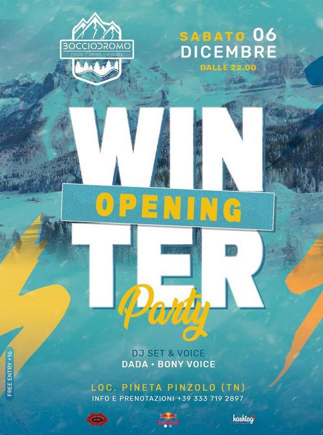 Bar Bocciodromo | WINTER OPENING PARTY Bar Bocciodromo | WINTER OPENING PARTY
