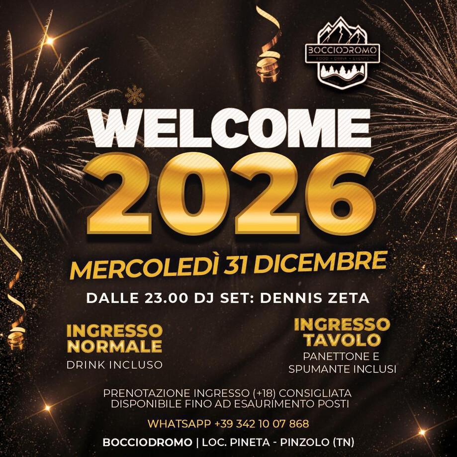Bar Bocciodromo | WELCOME 2026🔥 Bar Bocciodromo | WELCOME 2026🔥
