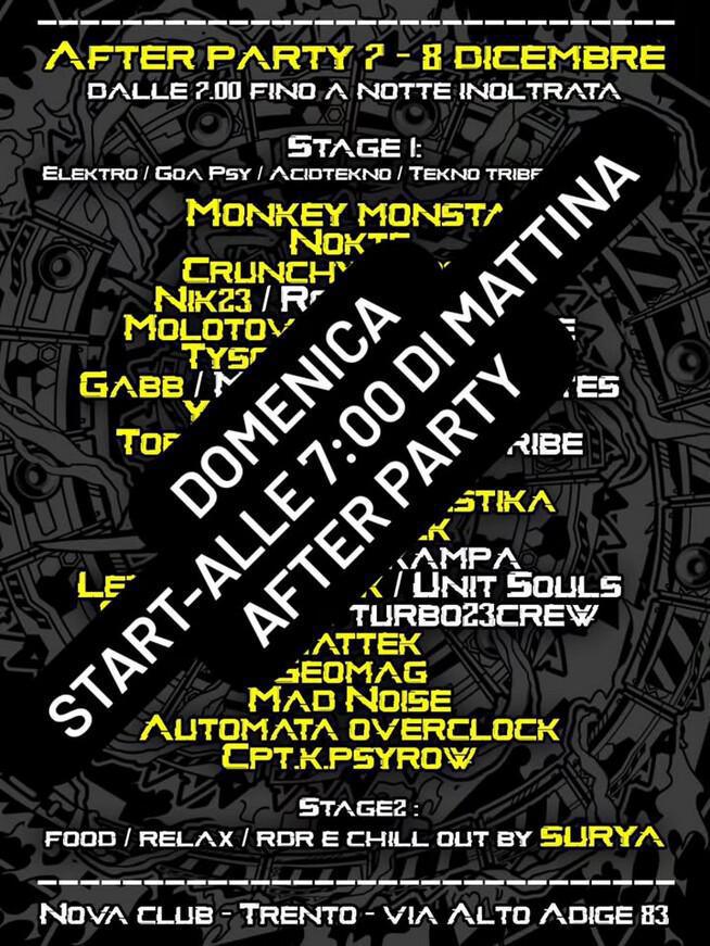 Nova Club | AFTER PARTY 7 - 8 DICEMBRE
