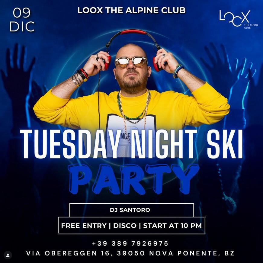 Loox The Alpine Club | TUESDAY NIGHT SKI PARTY
