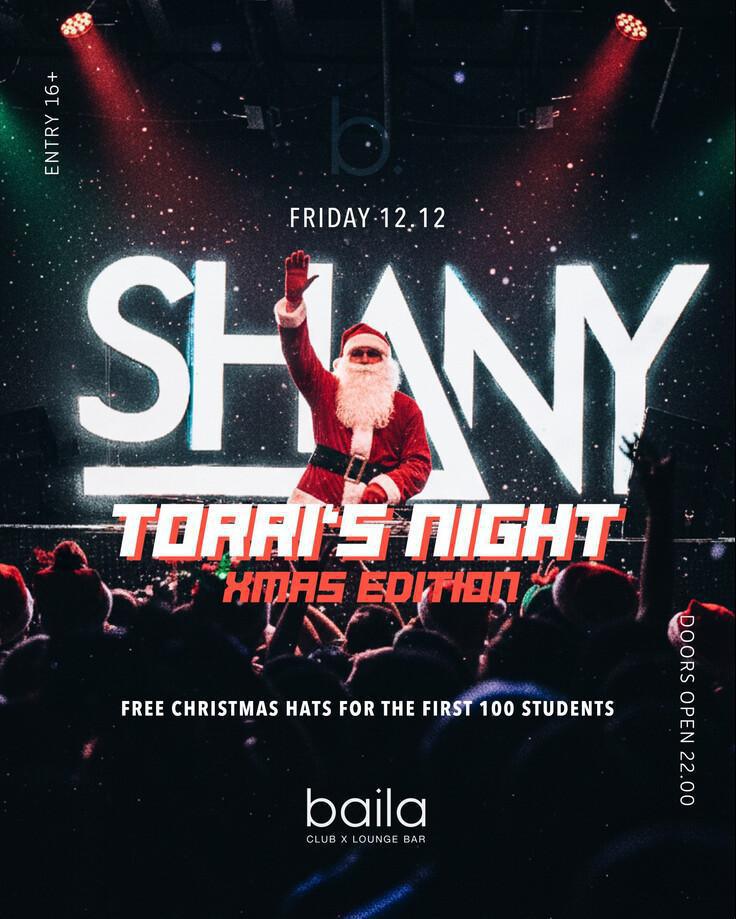 Baila Club | TORRIS NIGHT XMAS EDITION