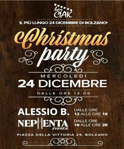 Bar Ciak | CHRISTMAS Party