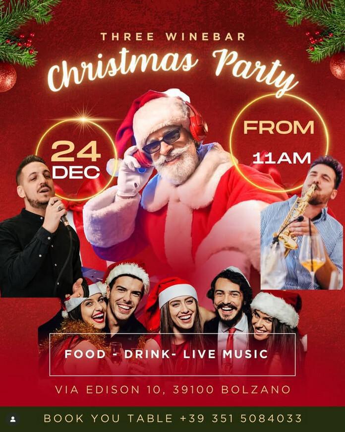 Three Winebar | CHRISTMAS PARTY