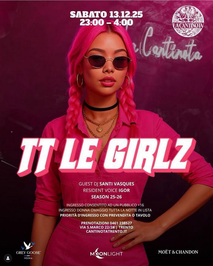 La Cantinota DOPO CENA | TT LE GIRLZ 🩷