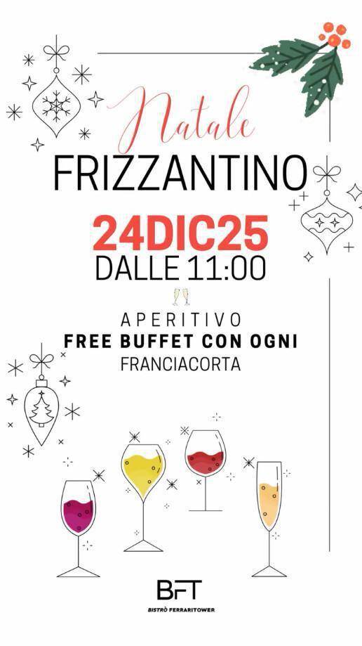 Bistro Ferrari Tower | NATALE Frizzantino