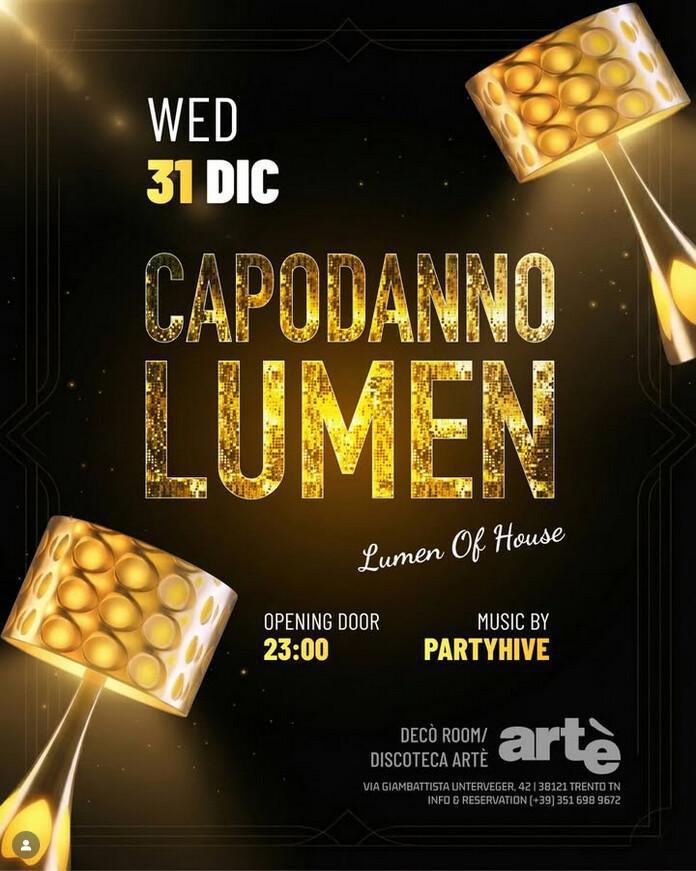 Discoteca Artè | CAPODANNO LUMEN Discoteca Artè | CAPODANNO LUMEN