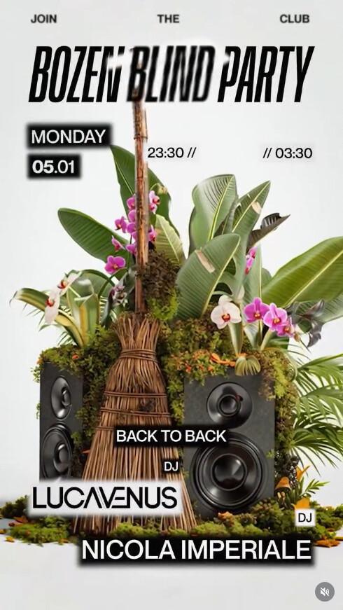 Bozen Blind Club | BOZEN BLIND PARTY