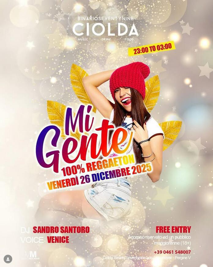 Binario Seventynine Ciolda | Mi Gente 100% REGGAETON