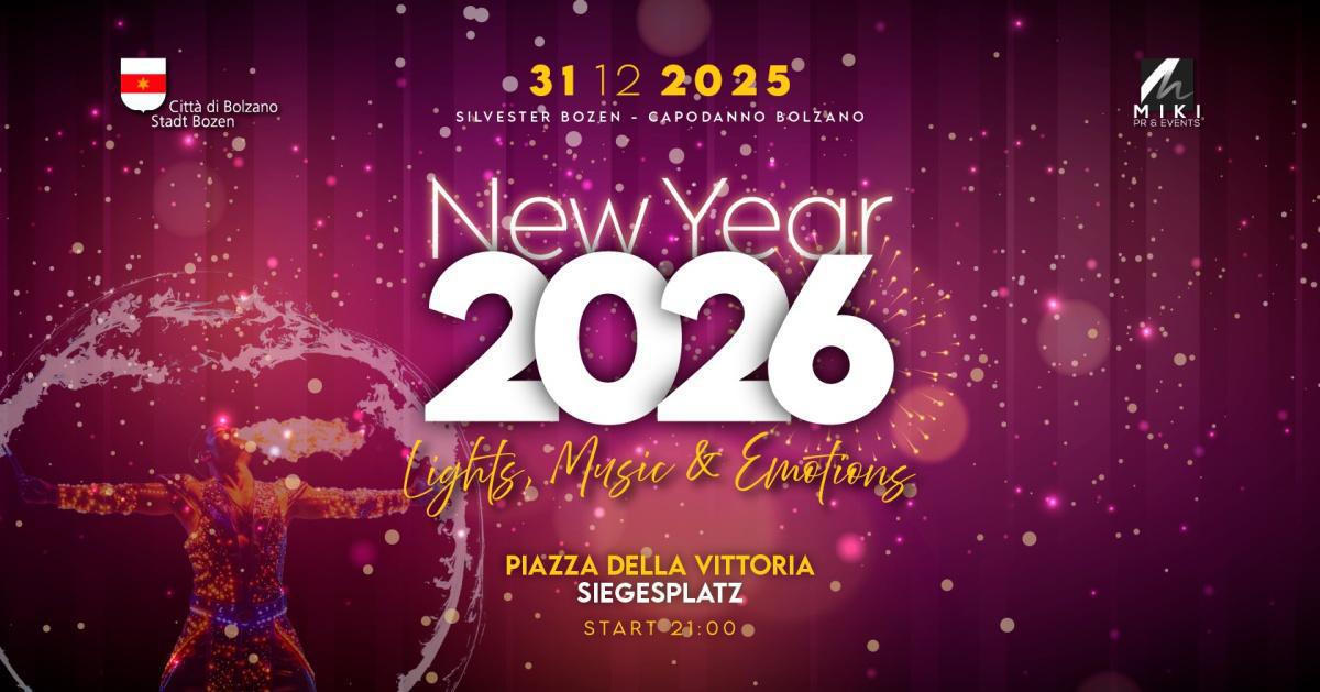 Piazza della Vittoria | CAPODANNO BOLZANO ⊰2026⊱