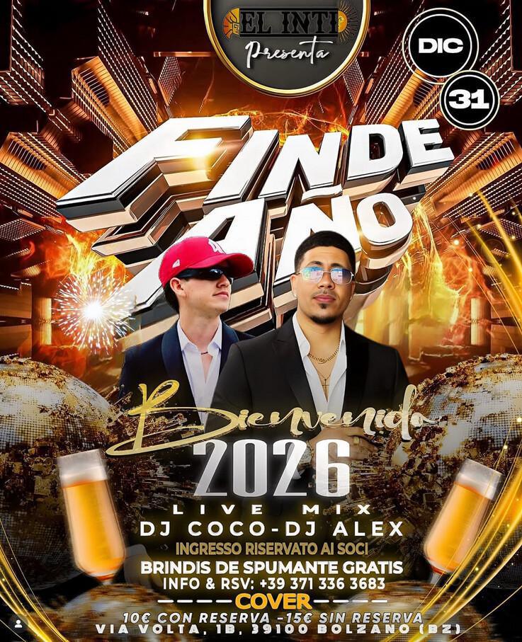 EL INTI CLUB | 🎆 FIN DE AÑO – BIENVENIDO 2026 🎆 EL INTI CLUB | 🎆 FIN DE AÑO – BIENVENIDO 2026 🎆